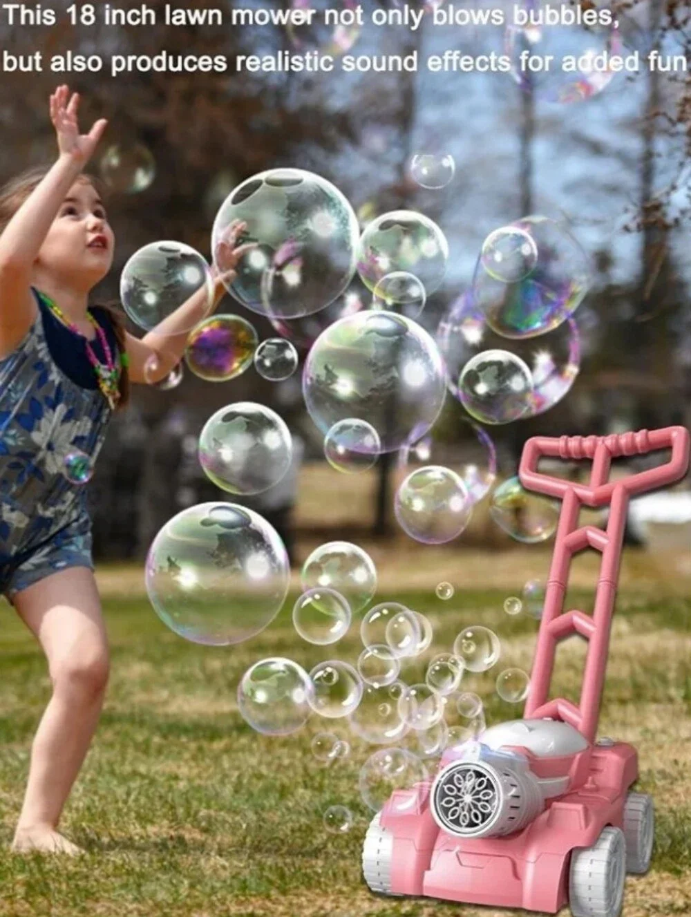 Bubble Lawn Mower Toy